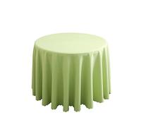 FANIVIN Tovaglia rotonda tinta unita Può essere utilizzato per casa/hotel/conferenza/occasioni di matrimonio frutta verde diametro 160cm