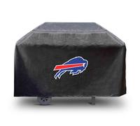FANMATS 41139 NFL - Copertura rettangolare nera per griglia Buffalo Bills, adatta a griglie a 3 e 4 fuochi, 172,7 x 53,3 x 88,9 cm