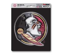 FANMATS 62809 Florida State Seminoles 3D Decal Sticker