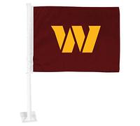 FANMATS Bandiera per auto Washington Commanders, 2 pezzi