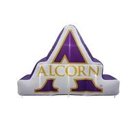 FANMATS HBCU Alcorn State Braves - Mascotte gonfiabile autogonfiante, ventilatore integrato e lacci, logo ufficiale della squadra, mostra il tuo spirito tutto l'anno
