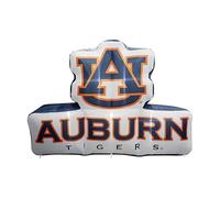FANMATS Mascotte gonfiabile NCAA Auburn Tigers - Display gonfiabile autogonfiante, ventilatore integrato e lacci, logo ufficiale della squadra, mostra il tuo spirito tutto l'anno