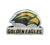 FANMATS Mascotte gonfiabile NCAA Southern Mississippi Golden Eagles, display gonfiabile autogonfiante, ventilatore integrato e lacci, logo ufficiale della squadra, mostra il tuo spirito tutto l'anno