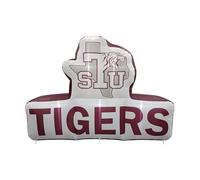 FANMATS Mascotte gonfiabile NCAA Texas Southern Tigers - Display gonfiabile autogonfiante, ventilatore integrato e lacci, logo ufficiale della squadra, mostra il tuo spirito tutto l'anno