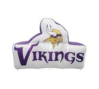FANMATS Mascotte gonfiabile NFL Minnesota Vikings - Display gonfiabile autogonfiante, ventilatore integrato e lacci, logo ufficiale della squadra, mostra il tuo spirito tutto l'anno