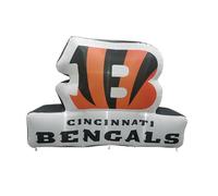 FANMATS NFL Cincinnati Bengals - Mascotte gonfiabile autogonfiante, ventilatore integrato e lacci, logo ufficiale della squadra, mostra il tuo spirito tutto l'anno