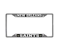 FANMATS NFL New Orleans Saints - Cornice cromata per targa cromata