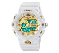 FANMIS Orologio digitale da uomo, analogico, sportivo, multifunzione, militare, impermeabile, per uomo, con cronometro LED, sveglia, sveglia, cronometro tattico, retroilluminazione, sveglia,