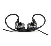 Fanmusic for Truthear GATE - Cuffie intrauricolari con driver dinamico e cavo da 0,78 a 2 pin (nero, con microfono)