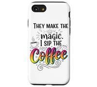 Fanno La Magia Della Tazza Divertente I Sip The Coffee Custodia per iPhone SE (2020) / 7/8