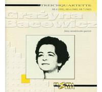 Fanny Mendelssohn Quartett ,Grazyna Bacewicz (Composer) - Bacewicz: Streichquartette By Fanny Mendelssohn Quartett,Grazyna Bacewicz (Composer) (0001-01-01)
