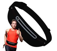 Fanny Pack a vita - Cintura di corsa impermeabile, supporto per smartphone, cinturino regolabile, tasche multiple | Cascia sportiva leggera perfetta per escursioni, campeggio, jogging, viaggi, cammina