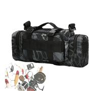 Fanny Pack, Anti-Wear, Shoulder Pouch, Adjustable Strap Design, Water-Resistant Material, 1-Pack Black, For Swimming Running Cycling Beach Hiking Workout Festival Daily Commuting