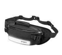 Fanny Pack - Bagna Da Trekking | Custa In Vita Multiuso Anti -furto Con Cerniera, Regolabile E Riutilizzabile Pacchetto Riflettente Per Il Torace Di Fiocco In Nylon Portatile Per La Gestione Delle Vac