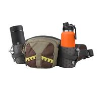 Fanny Pack - Borsa a vita impermeabile | Confezione di vita con portabottiglie d'acqua | Confezioni di idratazione della cinghia | Accessori esterni multifunzionali, borsa portaoggetti per , caffè
