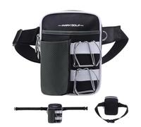 Fanny Pack da Golf Impermeabile Cintura Portaoggetti da Viaggio | Tasca Portab palline e Tee per Uomini Principianti Bambini Golfisti Amatori Outdoor Campo Pratica Putting Green Viaggio