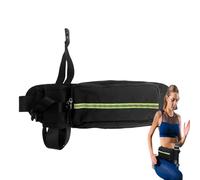 Fanny Pack, Fashion Chest Pouch, 23 x 16 x 5 cm, leggero e impermeabile, cinturino regolabile per il comfort, borsa da viaggio nera da viaggio, per l'esecuzione di lavoro, Borsa per bottiglie d'acqua
