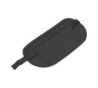 Fannys Packs - Borsa da cintura impermeabile per uomo e donna, leggera, sottile, con cinghie regolabili, per escursioni a piedi, Nero , Bellezza di massa