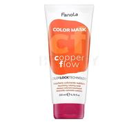 Fanola Maschera colore 200 ml rame Flow - Maschera capelli tonalizzante
