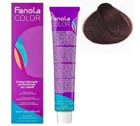 Fanola Crema Colorante Professionale per Capelli 100 ml-4.6 Castano Rosso