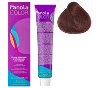 Fanola Crema Colorante Professionale per Capelli 100 ml-5.6 Castano Chiaro Rosso