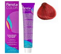 Fanola Crema Colorante Professionale per Capelli 100 ml-7.6 Biondo Rosso
