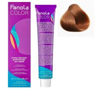 Fanola Crema Colorante Professionale per Capelli 100 ml-8.34 Biondo Chiaro Dorato Rame