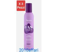 Fanola Fan Touch High Control Mousse Extra Forte 300 ml - 3 Pezzi