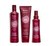FANOLA Kit Wonder Curl Shampoo 350ml + Leave In Conditioner 350ml + Spray 150ml