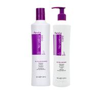 Fanola No Yellow Antigiallo Shampoo 350ml e Maschera 350ml per Capelli Biondi