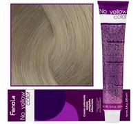 Fanola No Yellow Color tinta per capelli neutralizzante per toni gialli colore Very Light Ice Blonde 9. ICE 100 ml