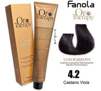 Fanola ORO Puro Therapy Colorazione Crema Cheratina 100 ml