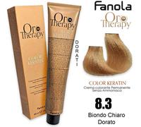 Fanola Oro Therapy 8.3 Jasny Złoty Biondo Tintura per capelli