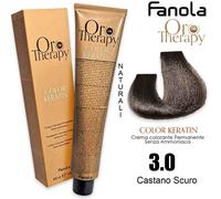 Fanola Oro Therapy Color Keratin Oil Pure 3.0 100 ml - Olio capelli