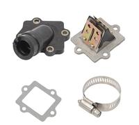 FanPaYY Blocco membrana di ricambio + collettore di aspirazione + guarnizioni set per scooter Aerox Nitro Aprilia SR50, materiale gomma