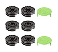 FanPaYY Bobina di filo doppio 29187 per tagliaerba Greenworks 40 V G40LT G40LTK2x G40LTK2 2101507UA 2101507UC 2101507, bobina di filo di lunghezza 8,3 m, diametro filettatura 1,65 mm, 6 bobine + 2