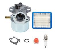 FanPaYY Kit carburatore 799868 con Lampadina di innesco e Filtro dell'Aria per Motori Briggs & Stratton 4-7HP Tosaerba 498170 497586 497314