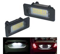 FanPaYY Luce targa per E39 E60 E70 E90 E61 E71 E82 E88 E91 E92 E93, xeno bianco fanali posteriori 2 pezzi