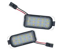 FanPaYY Luci Targa, Lampada della licenza immatricolazione 2 pezzi per Focus Mondeo Fiesta Kuga C-MAX S-MAX 542119