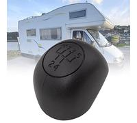 FanPaYY Pomello del Cambio Manopola 5 Marce Gear Shifter Manopola, Leva del Cambio a 5 Velocità compatibile con Fi-at Ducato 1994-2006 Peu-geot Boxer 1994-2006 Ci-troen Jumper Relay