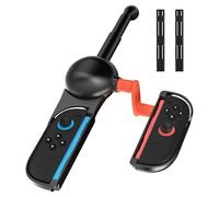 FANPL Canna da pesca per Nintendo Switch 2 Joy Con Controller, impugnatura per gioco di pesca, accessori per switch Leggendaria pesca e pesca Star World Tour & Bass Pro Shops, migliora l'esperienza di