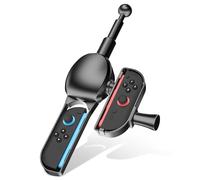 FANPL Canna da pesca per Nintendo Switch 2 Joy Con, maniglia per gioco da pesca, accessori per switch Leggendaria pesca e pesca Star World Tour & Bass Pro Shops, migliora l'esperienza di gioco