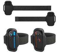 FANPL Confezione da 2 cinghie da gamba per controller Joycon Nintendo Switch 2, fascia elastica regolabile per gambe per Switch Sport Game Accessori/Ring Fit Adventure, adatta per adulti o bambini