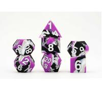 FanRoll by Metallic Dice Games 16mm Pride Sharp Edge Silicone Rubber Poly Dice S