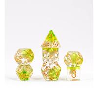 FanRoll by Metallic Dice Games 16mm Resin Poly DND Dice Set: Elephant Dice, Role