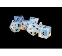 Opalite: Full-Sized 16mm Polyhedral Dice Set