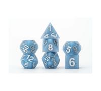 FanRoll Sharp Edge Silicone Dice Set Glacial Debris (7)