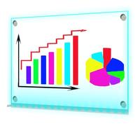 Fanrui 11,8 X 7,9' Lavagna magnetica acrilica per frigorifero con luce, RGB 7 colori cambia LED dimmerabile telecomando Acrilico magnete luminoso Messaggio scrittura Planner Board