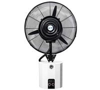Fans Ventilatore da Parete con nebulizzatore,Ventola ad Alta Potenza umidificatore di Raffreddamento,3 velocità Regolabile, con Serbatoio dell'Acqua da 12 Litri