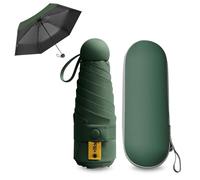FANSEZQ Ombrello Portatile Antivento e UV, Ombrello da Viaggio Ultraleggero e Compatto, Impermeabile - per Escursioni, Campeggio, Uomo e Donna